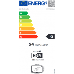 Télévision LG 43UT73006LA